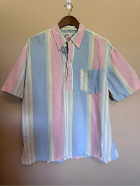 Chubbies Multicolor Striped Cotton The Nutter Raindancer Popover
